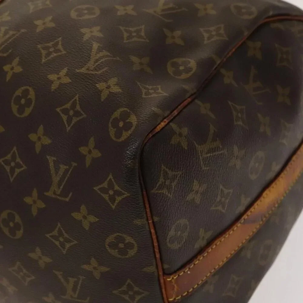 LOUIS VUITTON Monogram Keepall Bandouliere 50 Boston Bag M41416 LV Auth 136941 - Picture 4 of 16